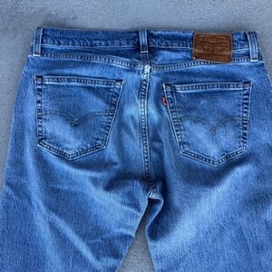 Levi's Premium Lot 511 Jeans Men's Size 34x34 Light Blue Wash Stretch Straight